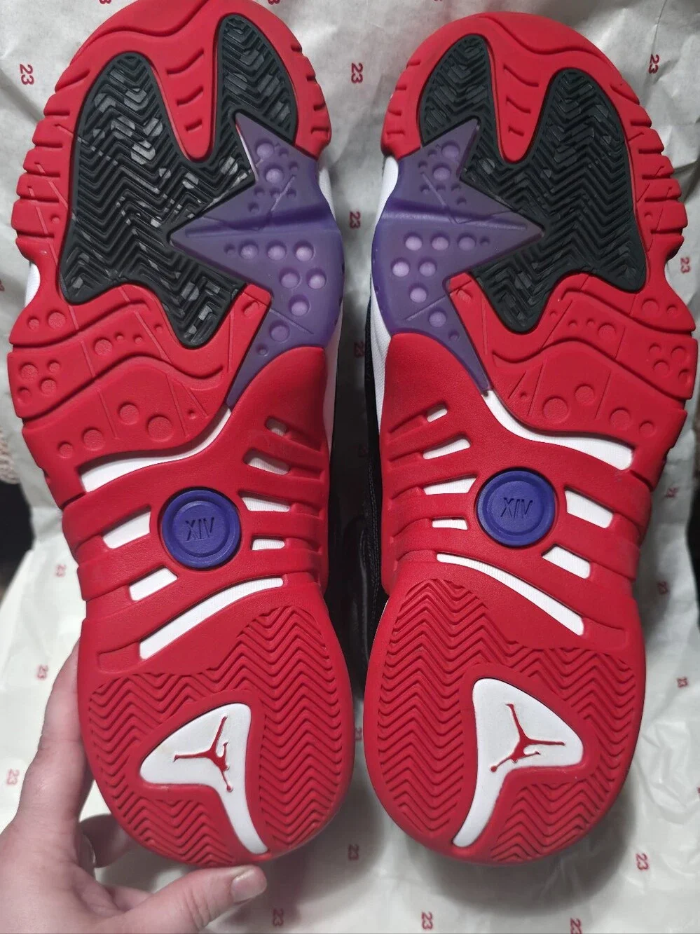 Jumpman Two Trey Raptor colorway Men's Size 13